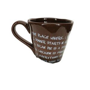 The South Brown Ceramic Mug With Fun Sayings About Southern Life Cabelas 16 Oz C